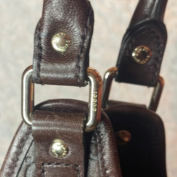 Gucci Joy Bardot GG Guccissima Small Brown Leather Shoulder Bag - Picture 7 of 17